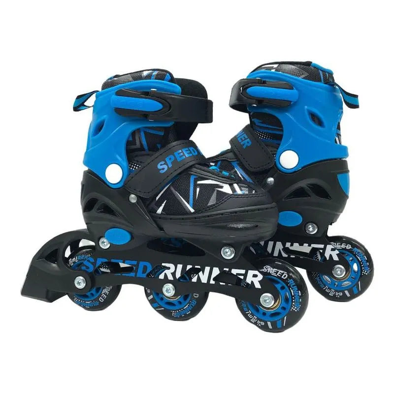 Patines en Línea de Cuatro Ruedas Ajustable – Talla 27 a 30