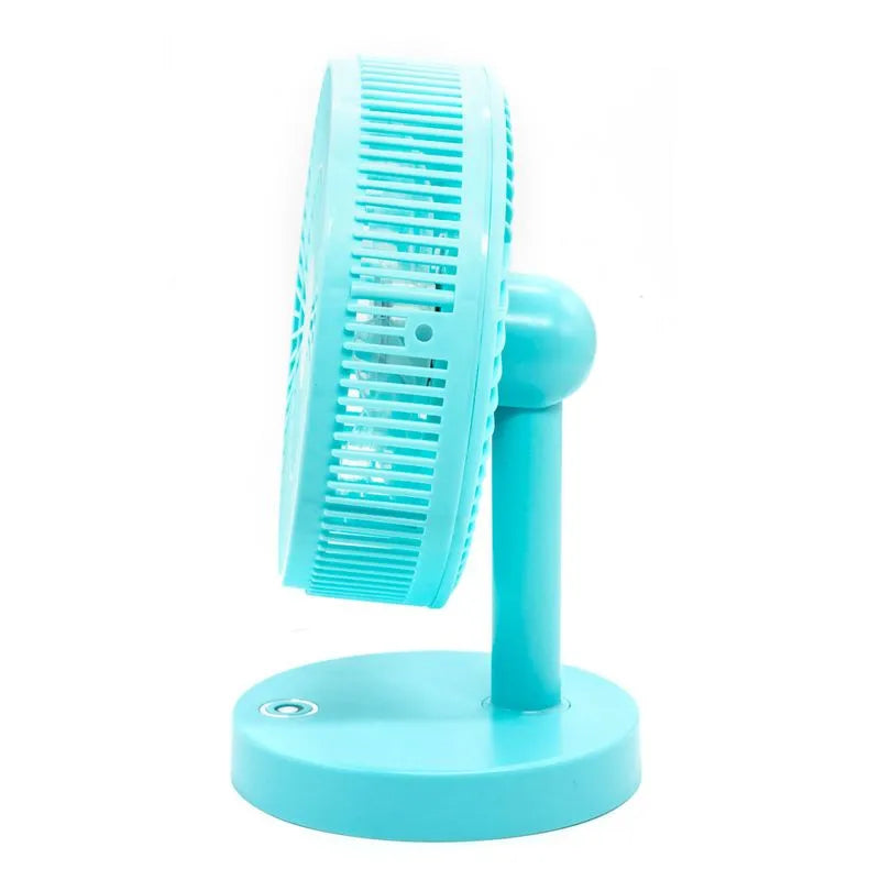 Abanico de Mesa Home Elegance Recargable 17 cm x 17 cm - Surtido