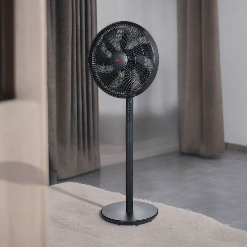 Abanico de Pedestal Sankey 2 en 1 de 16" - Negro