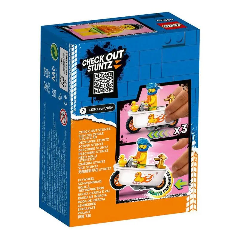 Bloques Lego City Moto Acrobática Bañera
