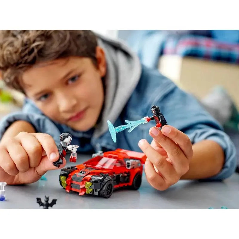Bloques Lego Marvel Miles Morales vs Morbius