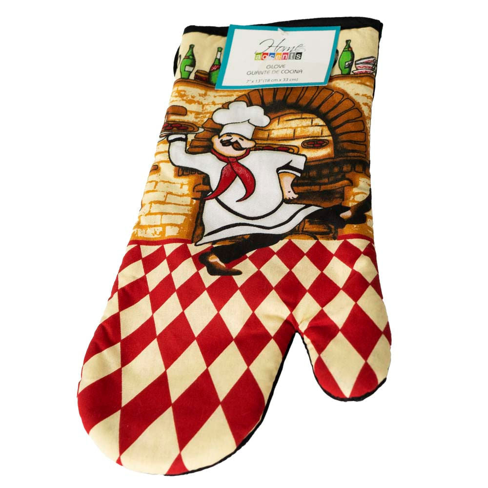 Guante De Cocina Estampado Chef