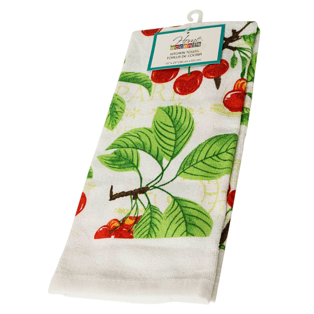 Toalla De Cocina Estampado Cereza