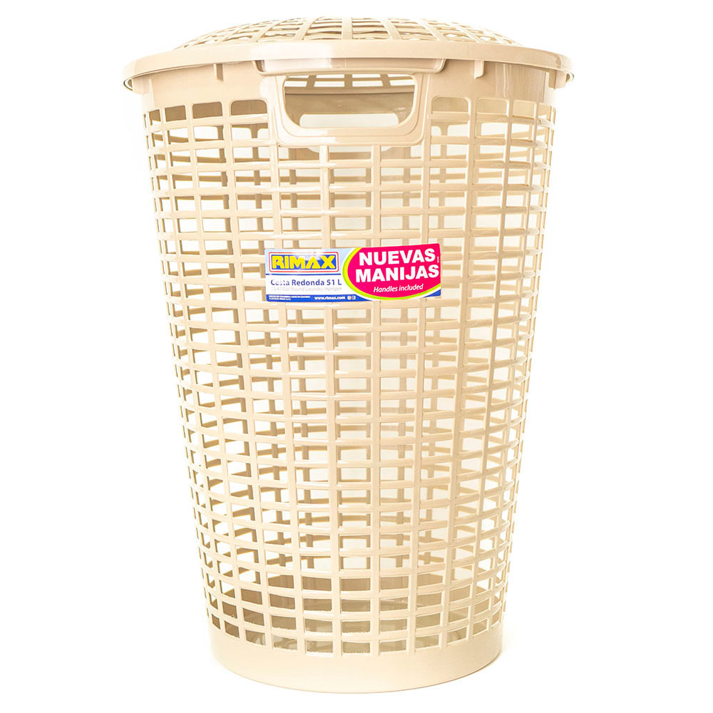 Canasta Para Ropa Rimax Redonda 51 L