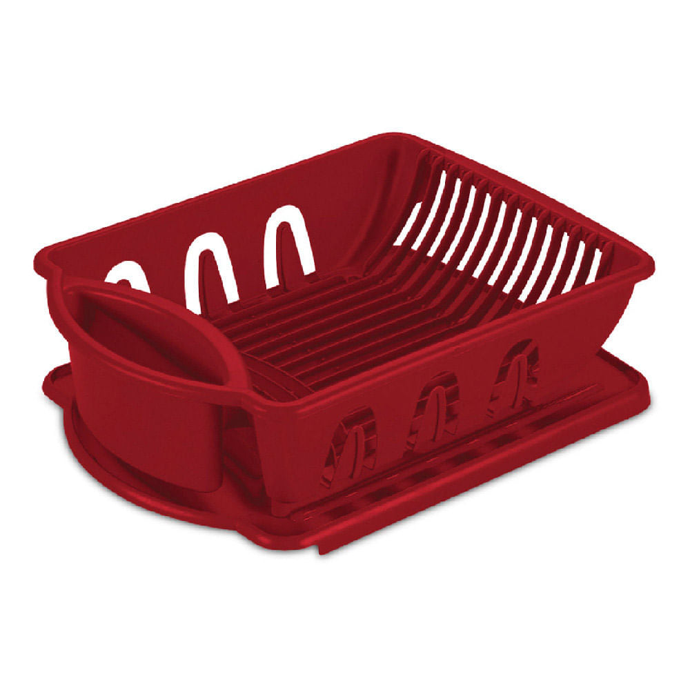 Escurridor Sterilite De Plástico 6 Portavasos