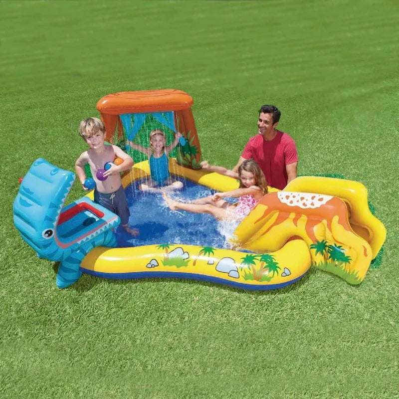 Juego Inflable Intex Dinosaurio 98" x 75" x 43"