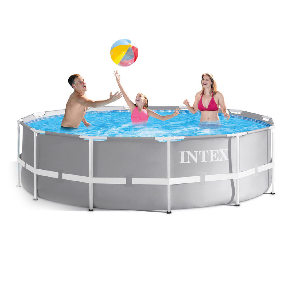 Piscina Metal Intex Prism Frame Pool 12" x 30"