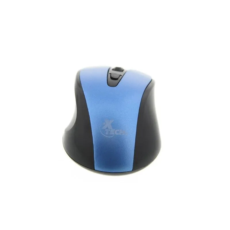 Mouse Óptico Inalámbrico X-Tech Azul