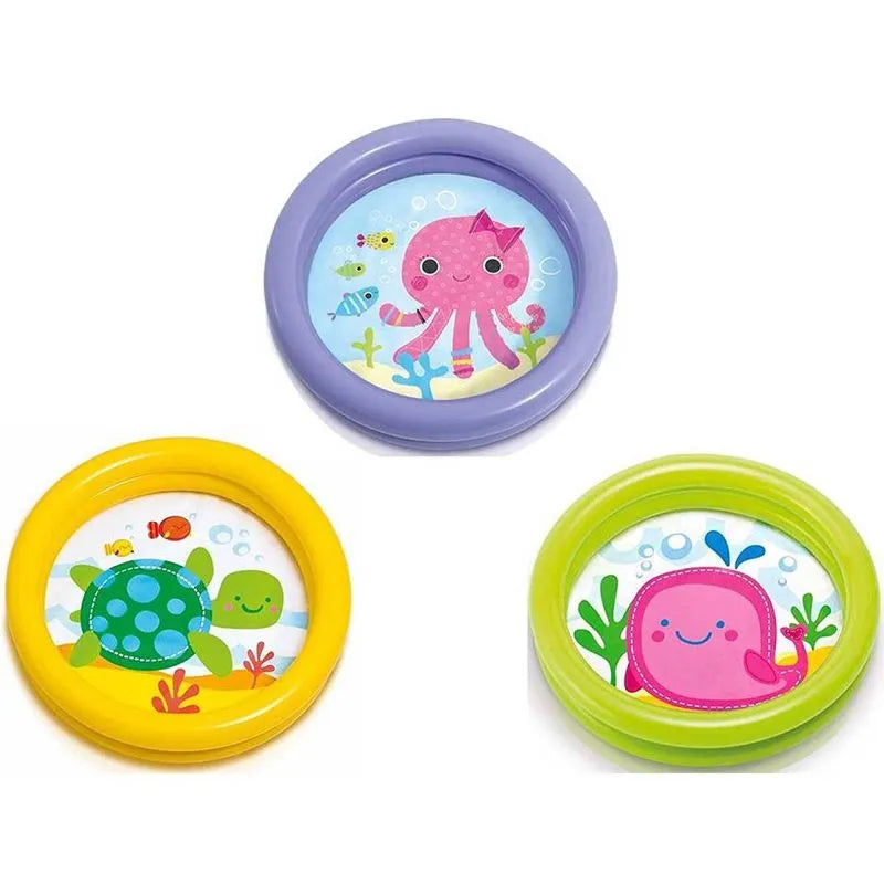 Piscina Para Bebé Intex 2 Aros 24" x 6" - Surtido