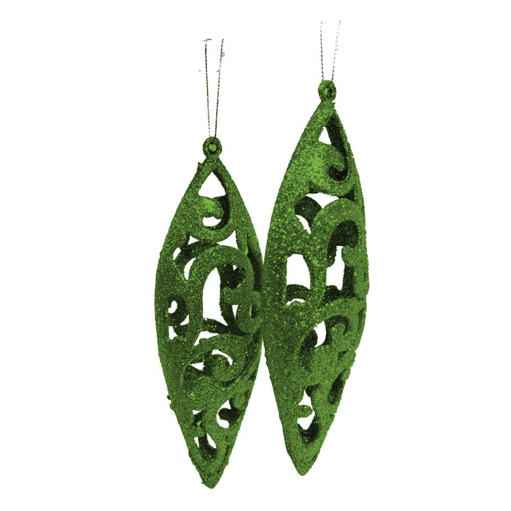 Adorno de Navidad Miró Christmas Ovalado 2 Piezas