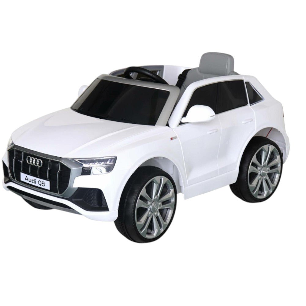 Carro Recargable Audi Q8 W/RC Blanco 6V - Overseas - Titan.com.pa - 2100000096909