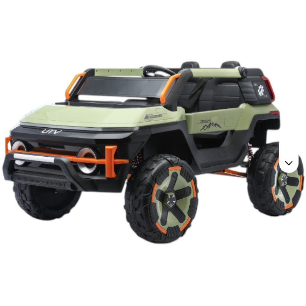 Carro Recargable W/RC UTV Verde 12V - Overseas - Titan.com.pa - 2100000776429