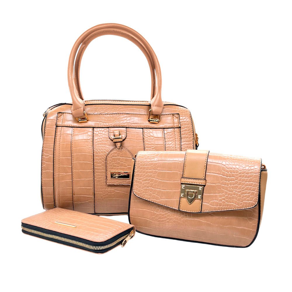 Cartera Casual Oleg Cassini Para Dama / 170 - M4 / 3Pzas / Surtido - Oleg Cassini - Titan.com.pa - 7453114551365