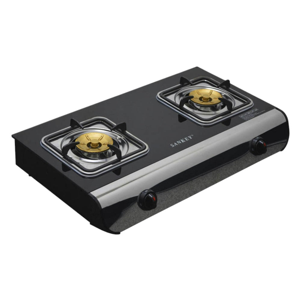 Estufa a Gas Sankey / 2 Quemadores / Negro
