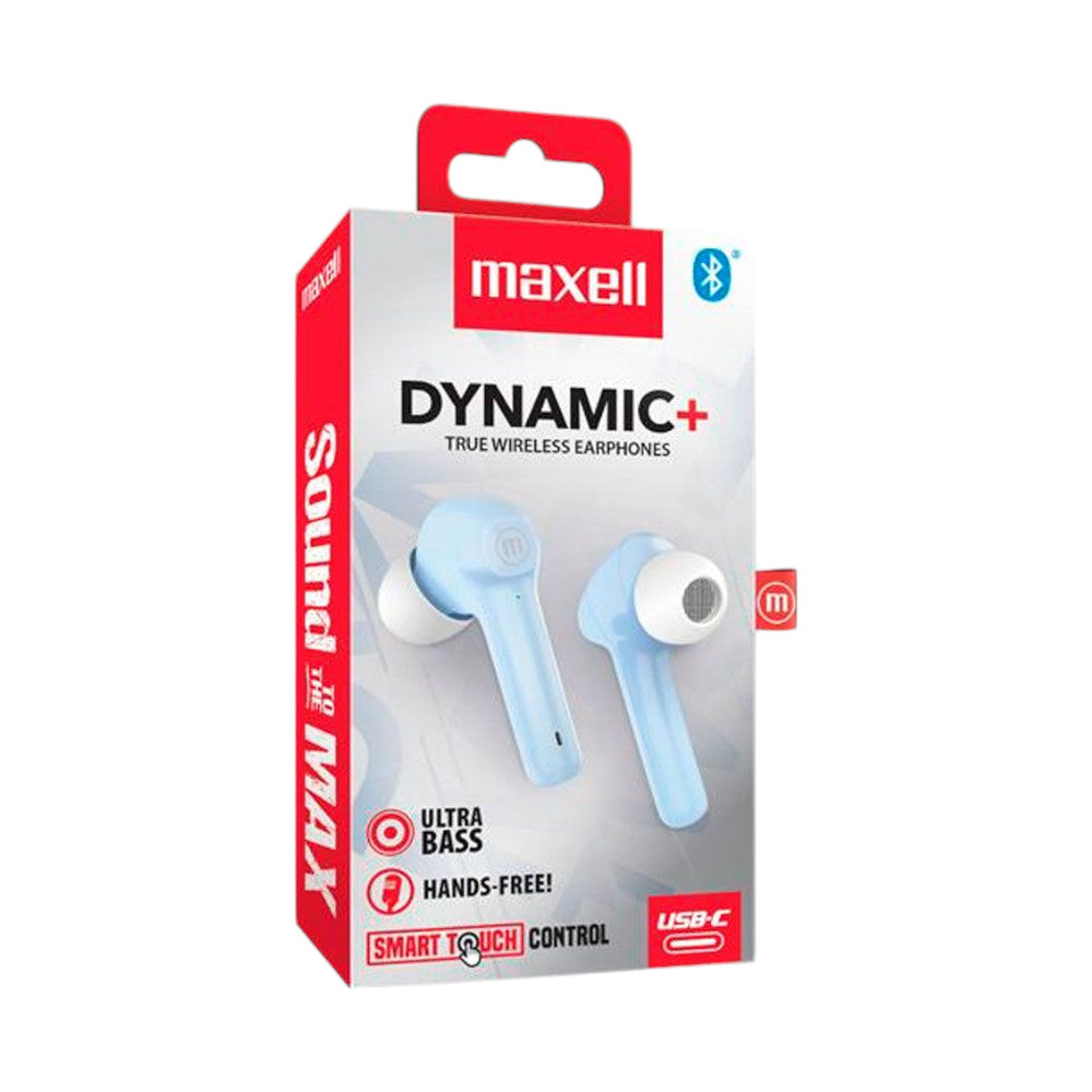 Audífonos Maxell Dynamic + Tws - Celeste