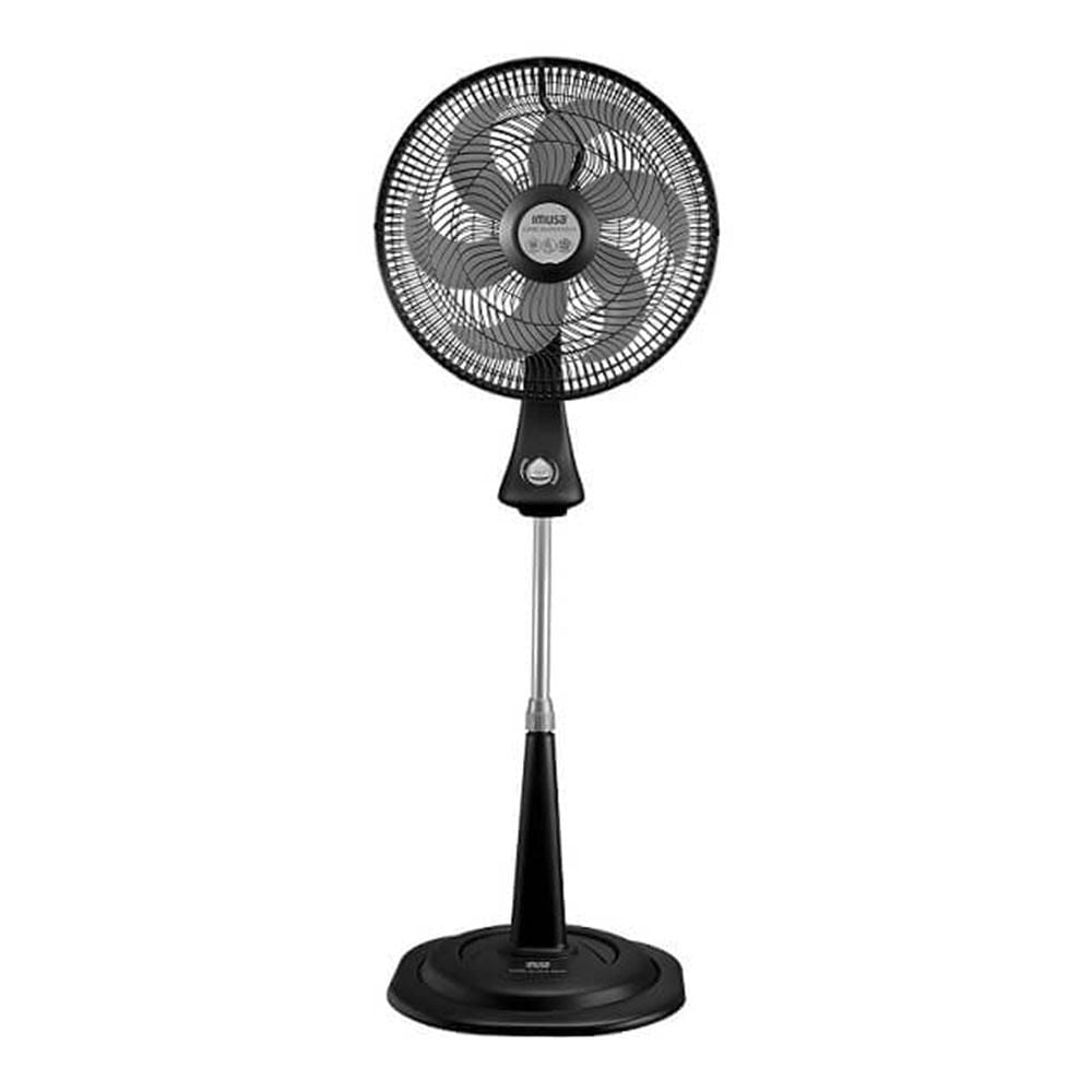 Abanico Imusa Pedestal 18" 2En1 Silence Blk