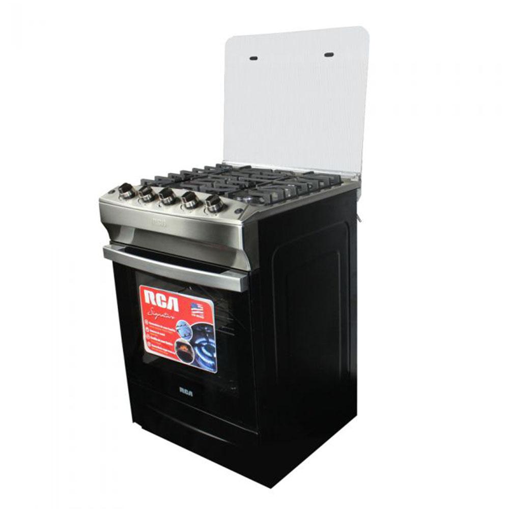 Estufa A Gas Rca 34" 4 Quemadores de Acero Inox