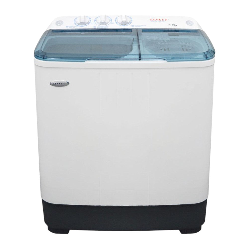 Lavadora Semi - Automática Sankey 7.0 kg / Blanca / Doble Tina