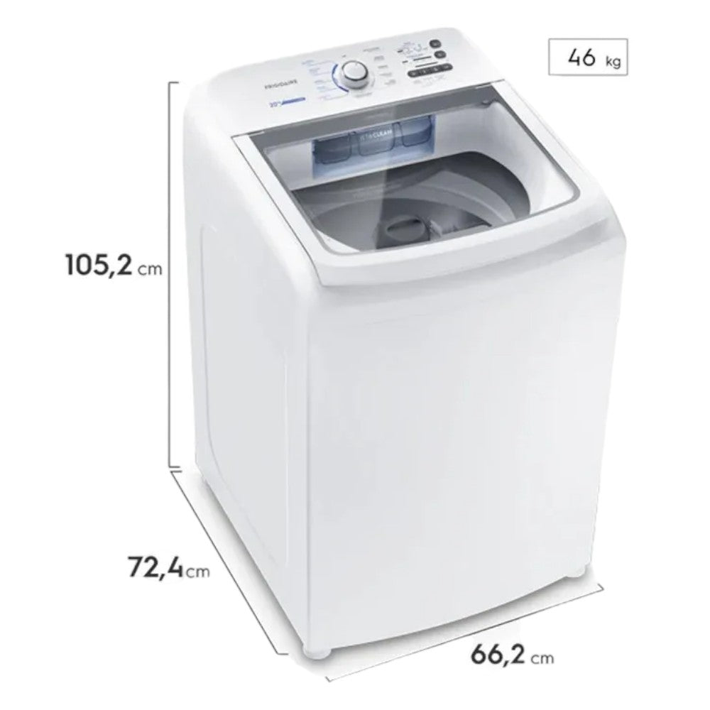 Lavadora Automática Frigidaire de 20Kg / Blanca
