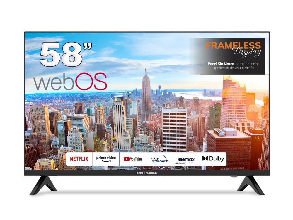Televisor Premier 58" Webos Smart Dvb