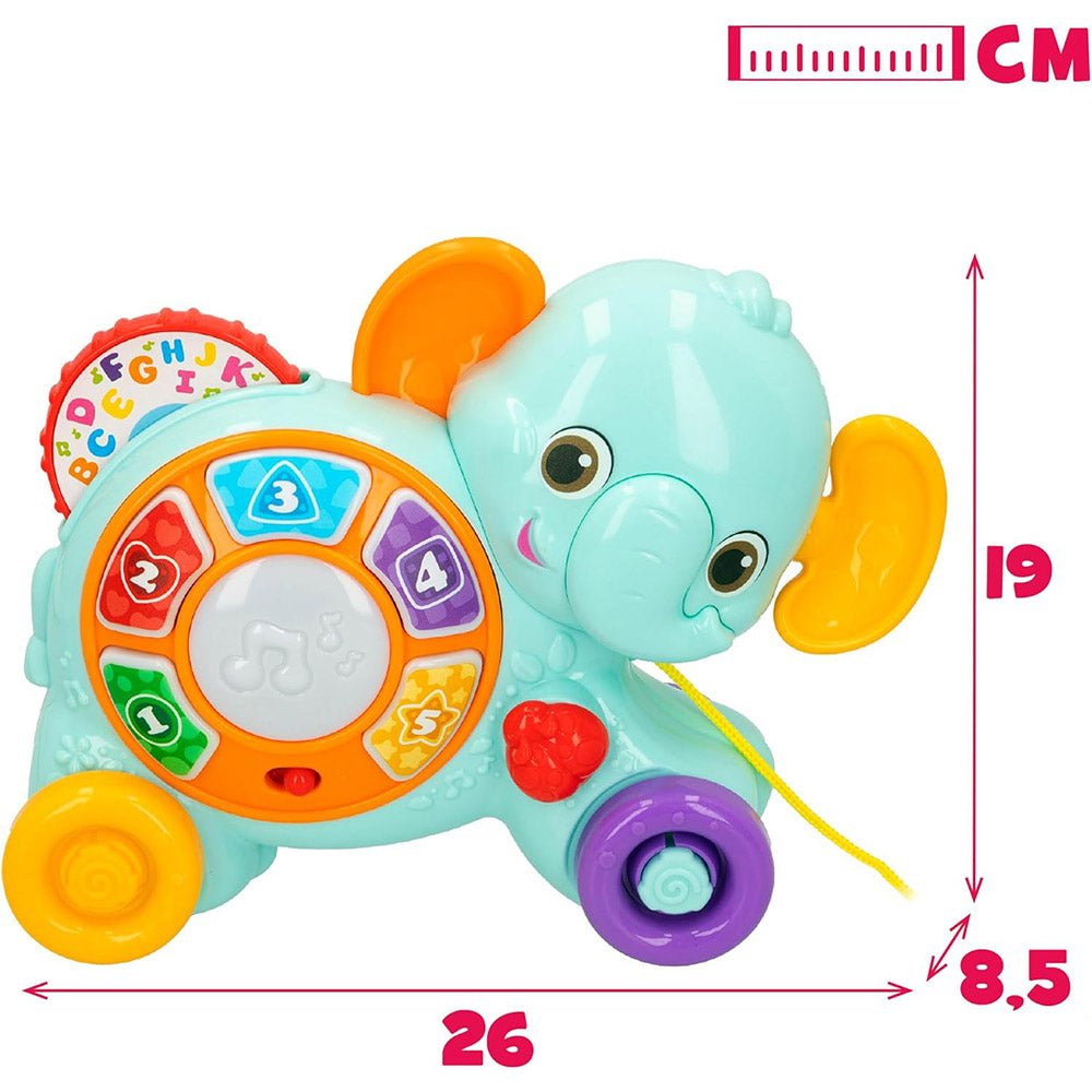 Elefante Pull Along c/Luces y Sonido - Winfun - Titan.com.pa - 4895038553194