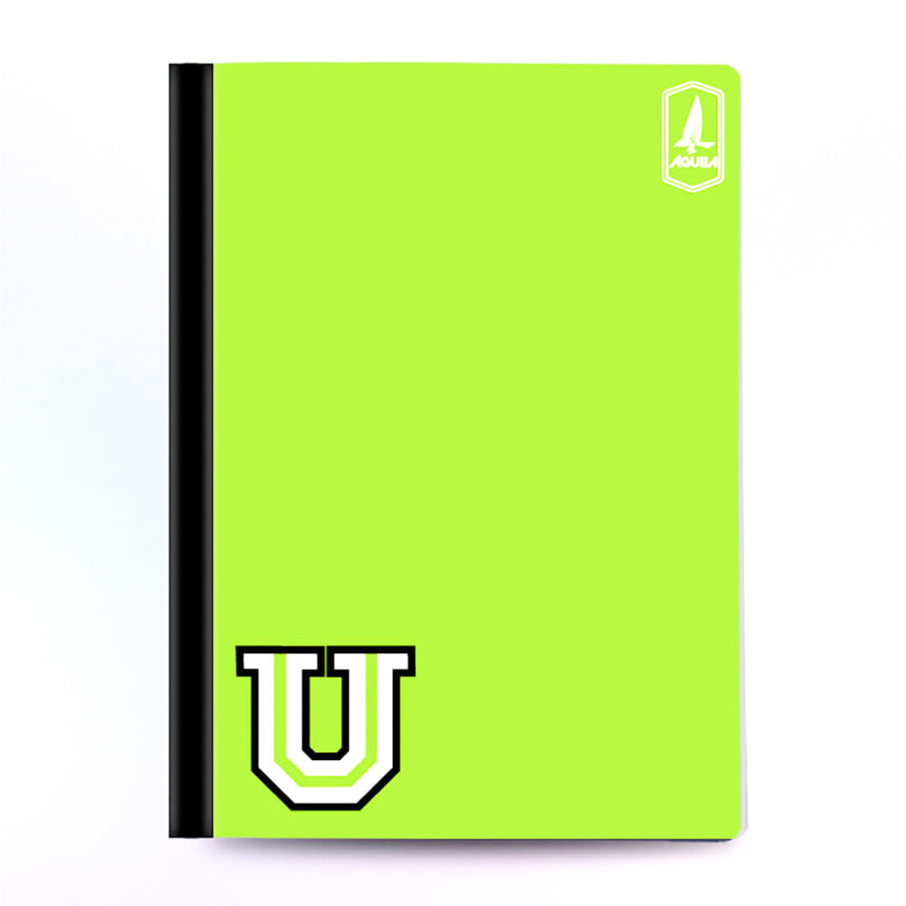 Cuaderno Cosido Mediano Doble Raya Águila University de 200 Páginas