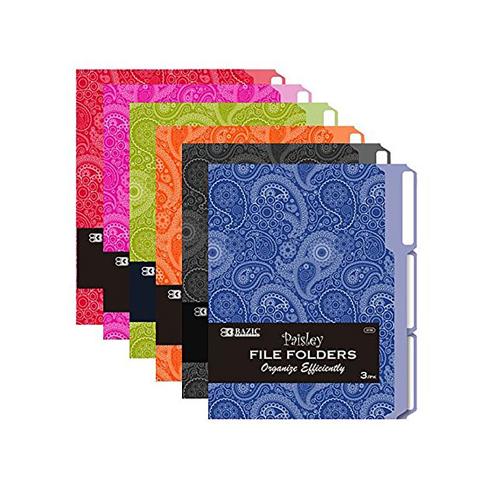 Folder Bazic Carta Fashion 3 Piezas - Surtido