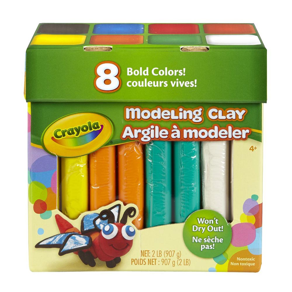 Masilla Crayola Jumbo 8 Colores