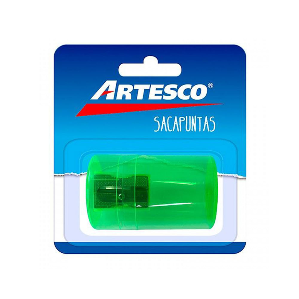 Sacapunta Artesco Metal Con Depósito