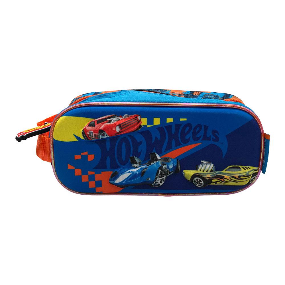 Cartuchera Hot Wheels Con Relieve