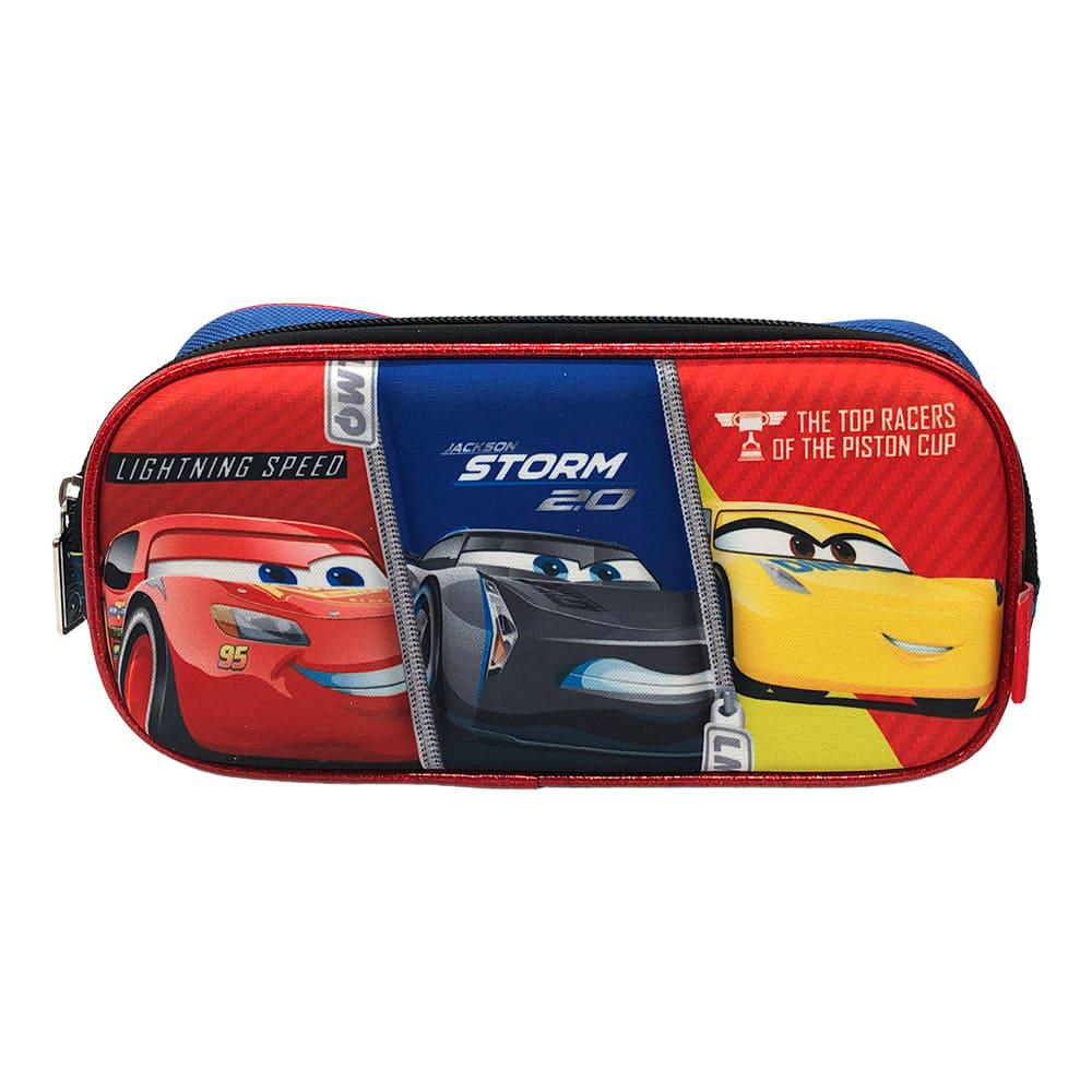 Cartuchera Cars Con Doble Cierre - Surtido