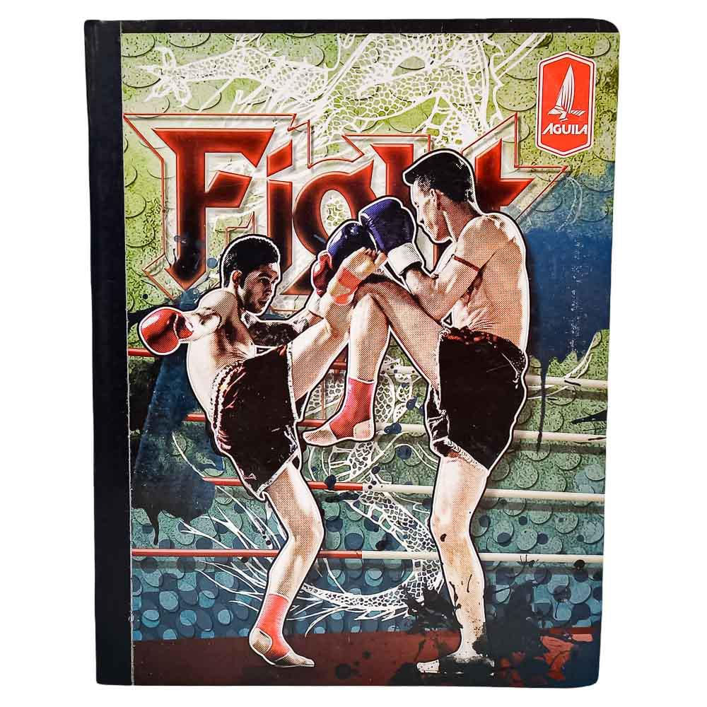 Cuaderno Cosido Grande Doble Raya Corsario Plus 160 Páginas