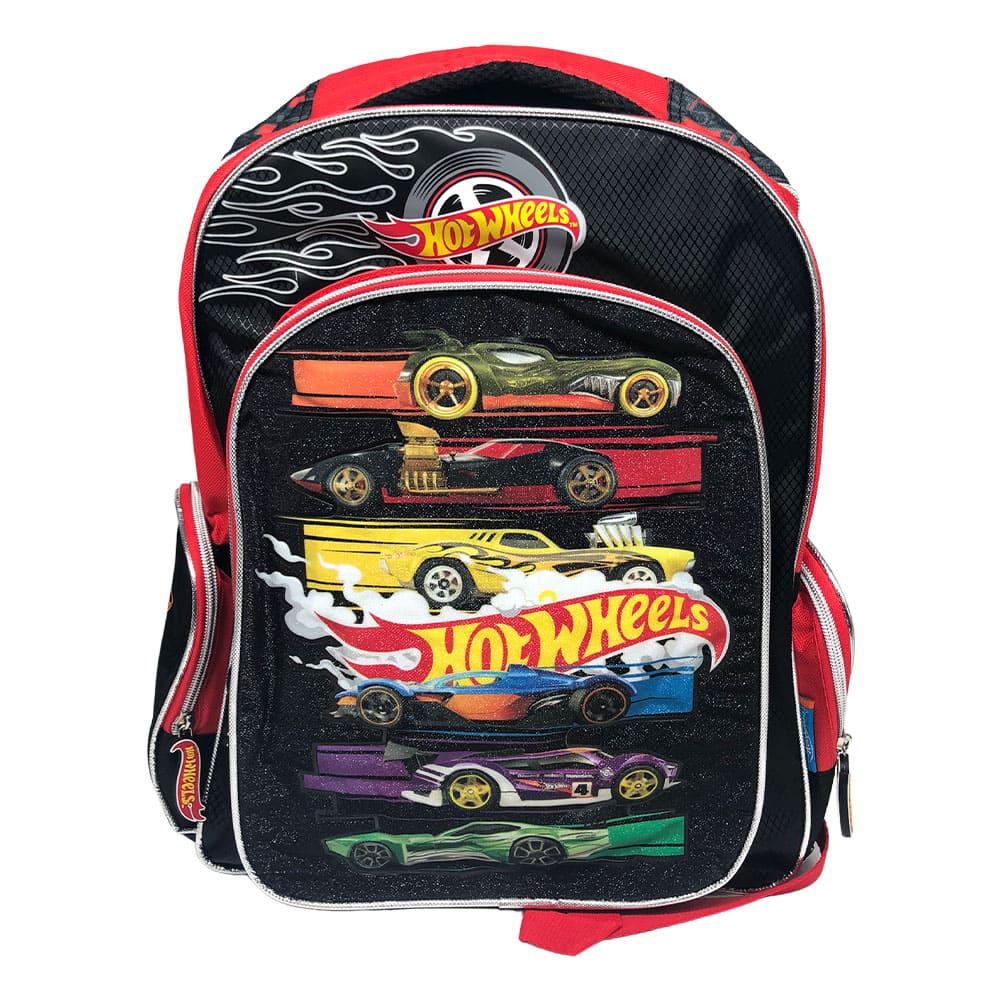 Mochila 17" Hotwheels Black