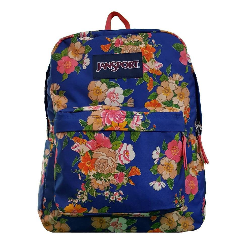 Mochila Superbreak Paper Floral Jansport