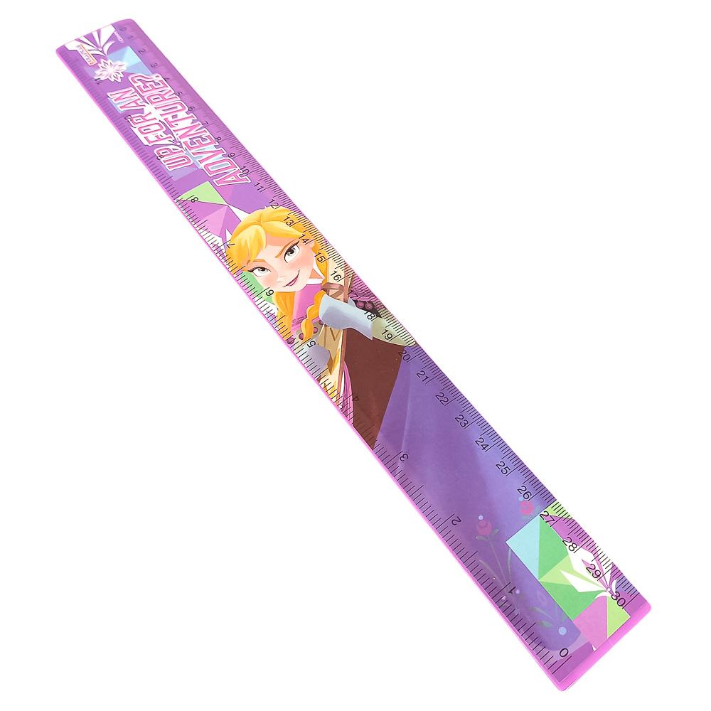 Regla Plástica Disney Frozen 30 cm - Surtido
