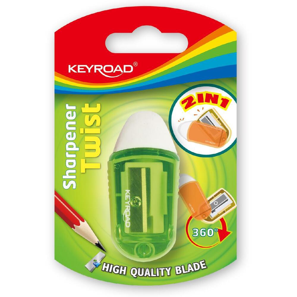 Sacapuntas Keyroad Con Borrador - Surtido