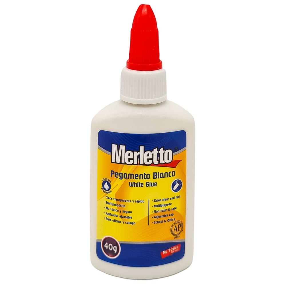 Goma Blanca Merletto Lavable 40 g