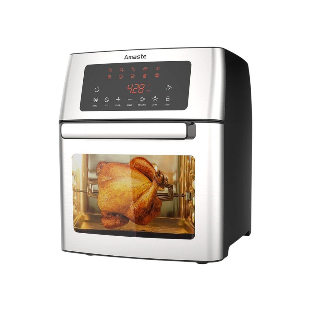 Freidora Sin Aceite Premier 15L - Negro/Plateado - Premier - Titan.com.pa - 2150110090229