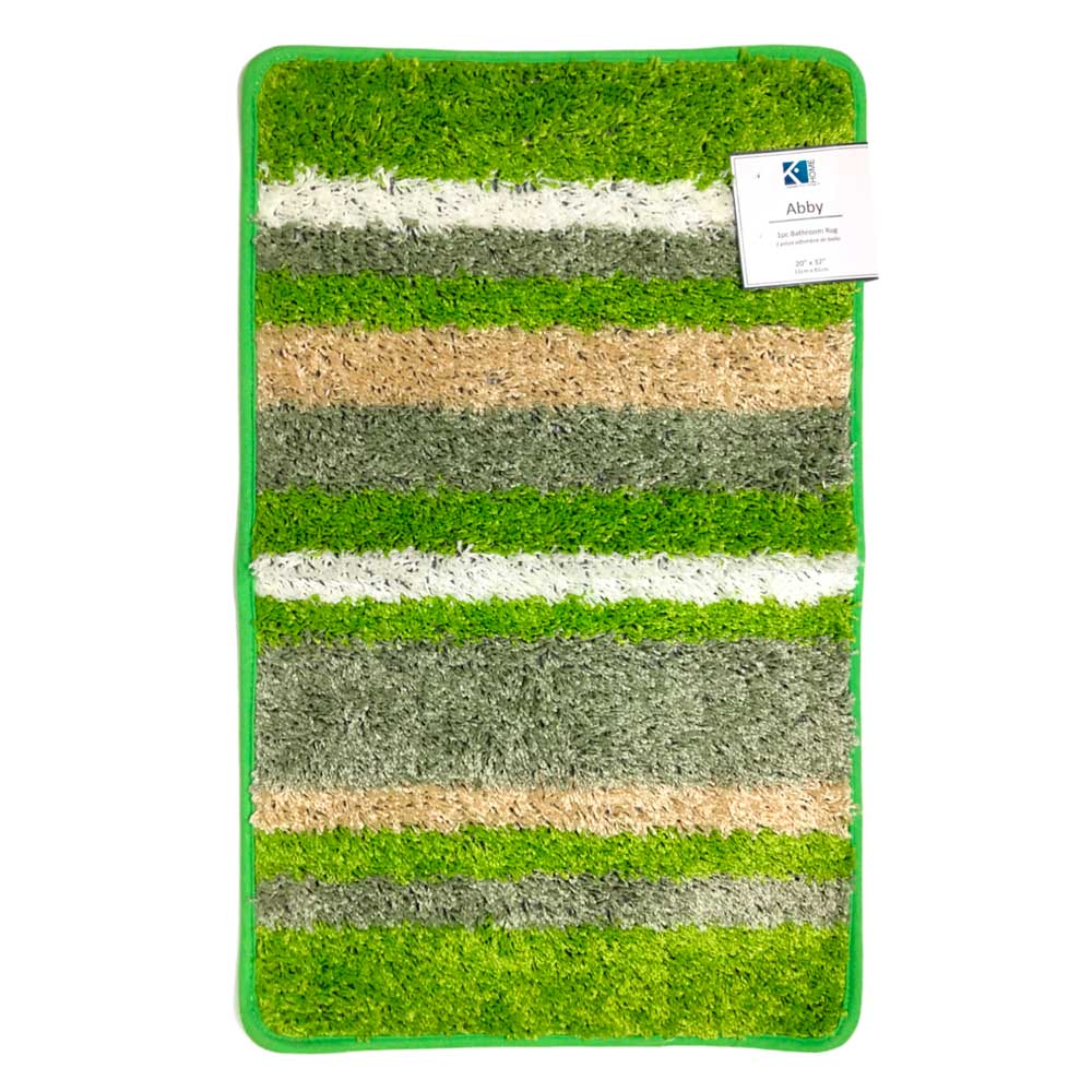 Alfombra de Baño Easy Home Abby 1 Pieza 51 cm x 81 cm - Lima oscuro