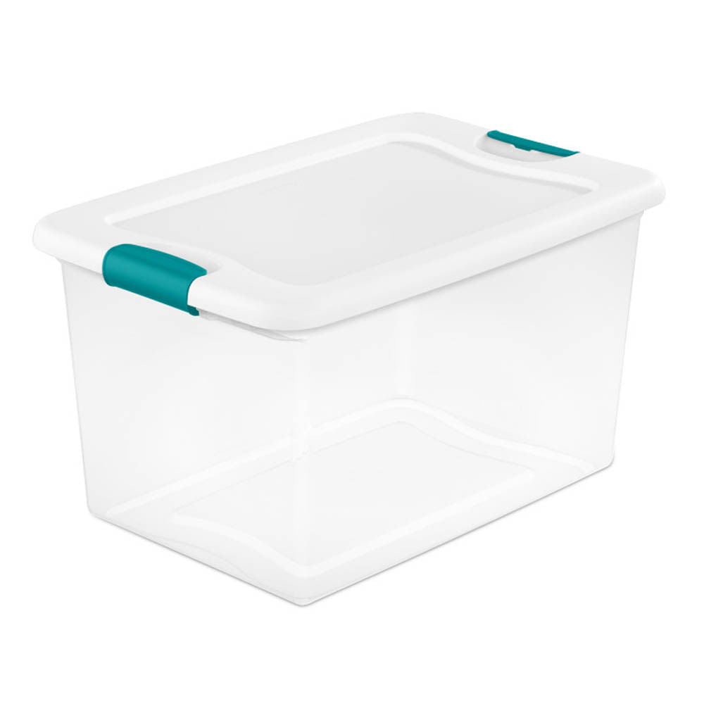 Caja Multiuso Sterilite de Plástico Con Tapa 60.3cm x 40.6cm x 34.3cm