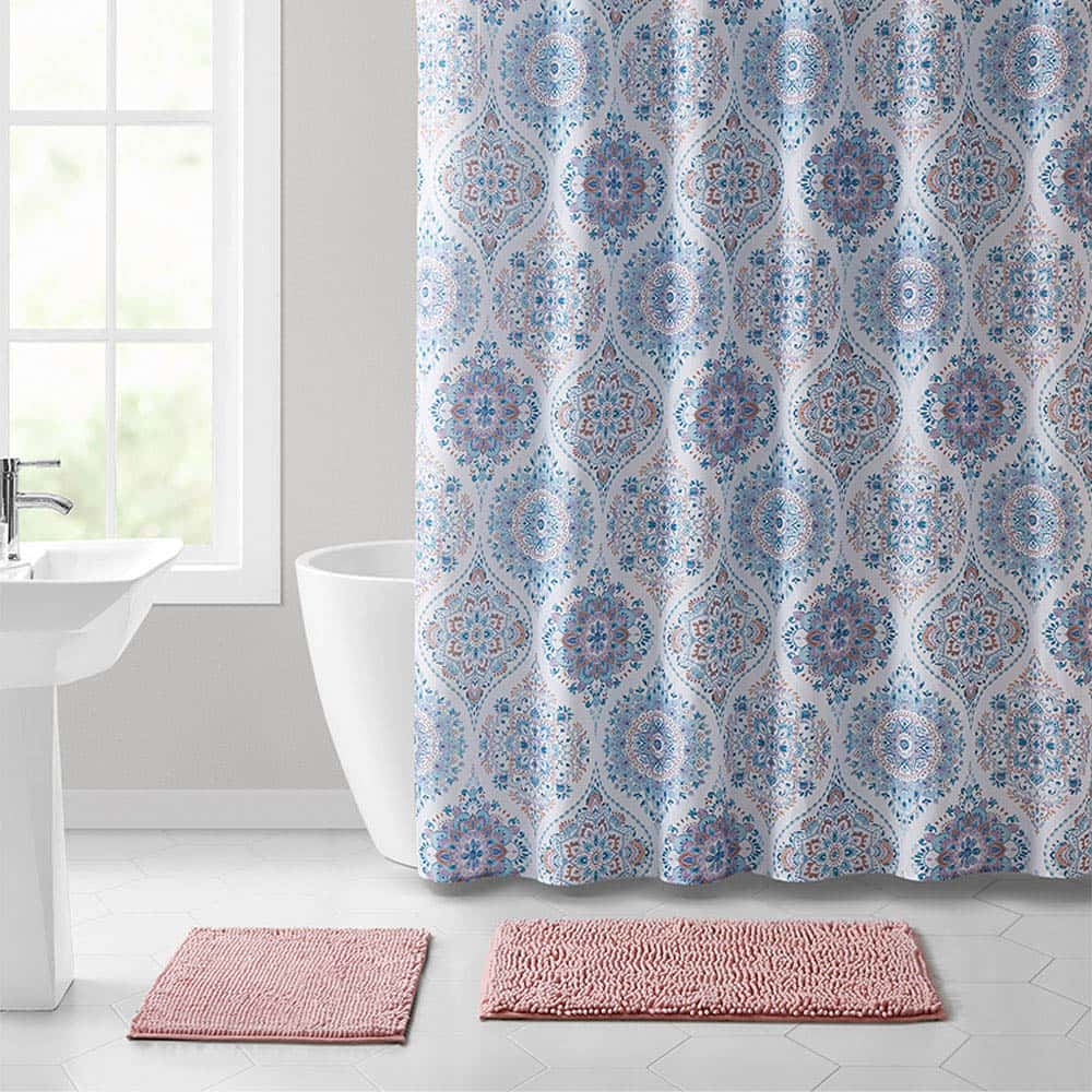 Cortina Para Baño Victoria Classics Danielle de Tela 70" x 72"