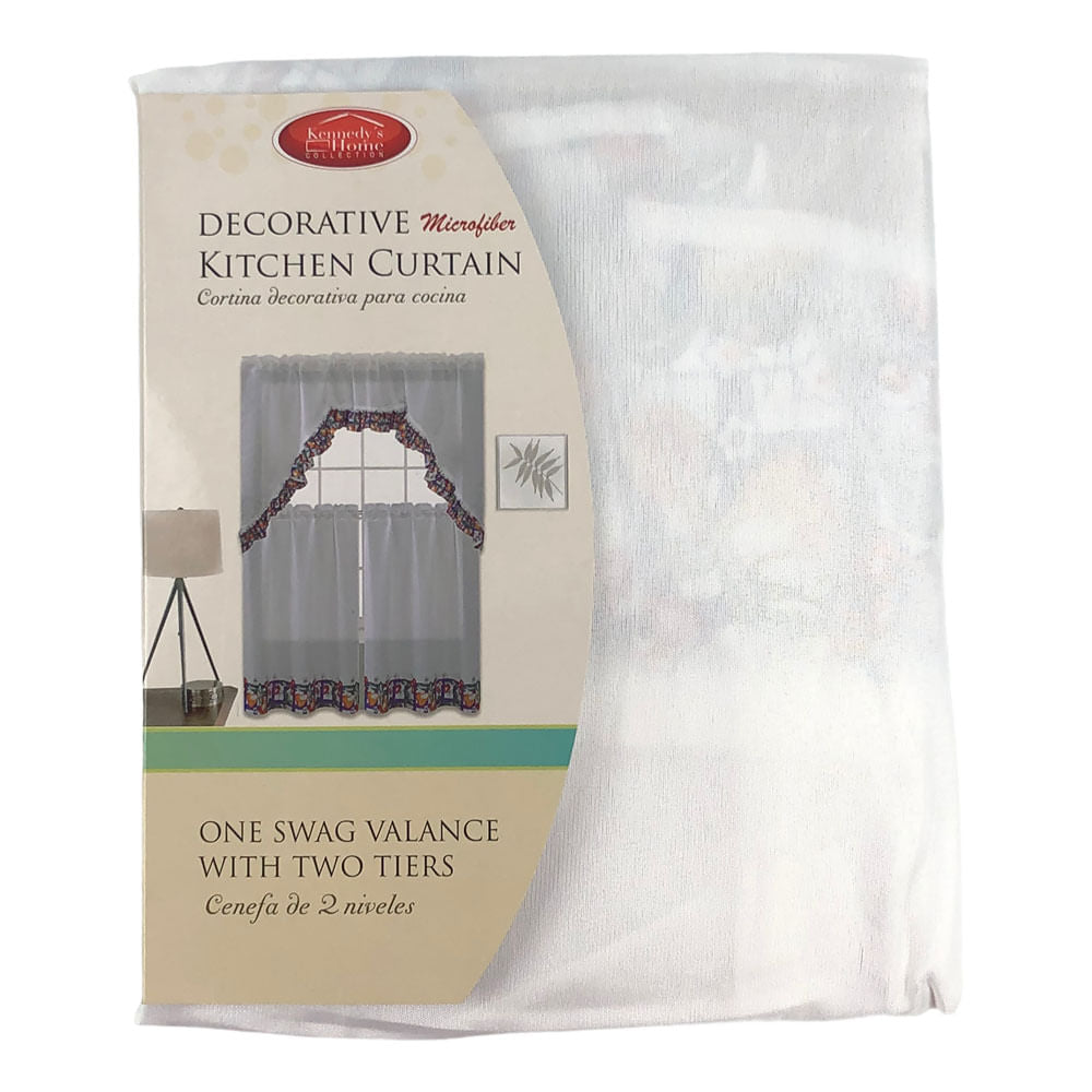 Cortina Kennedy Home de Cocina 2 Niveles - Surtido