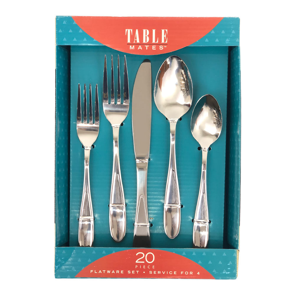 Juego de Cubiertos Bellamo en Metal