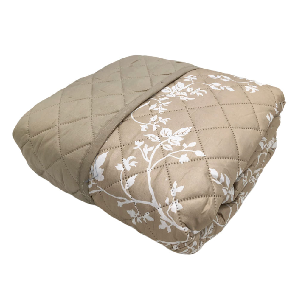 Protector Para Sofá Home Accents 2 Puestos Reversible - Beige Oscuro