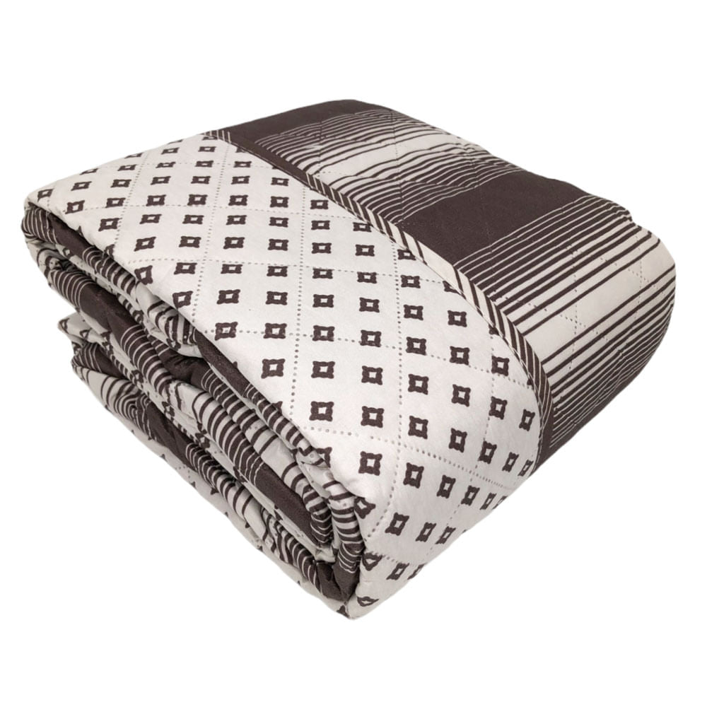 Protector Para Sofá Home Accents 3 Puestos Reversible - Chocolate