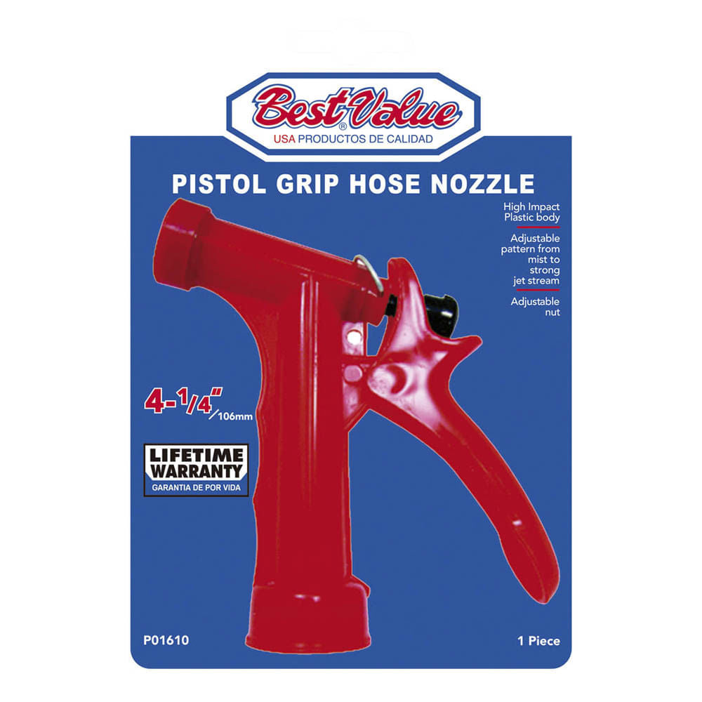Pistola Para Manguera Best Value de Plástico 4-1/4"