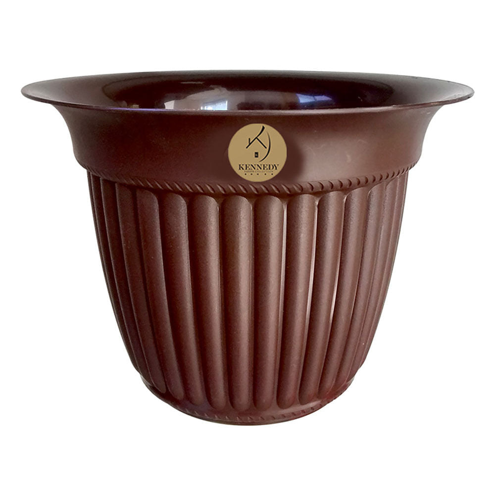 Macetero Kennedy de Plástico Redondo
