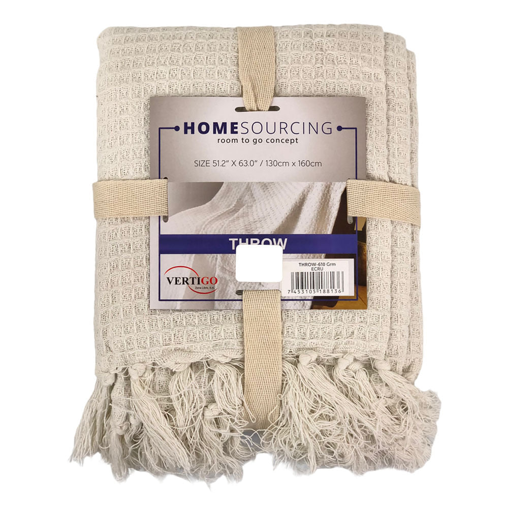 Manta de Lana Home de 51" x 63"