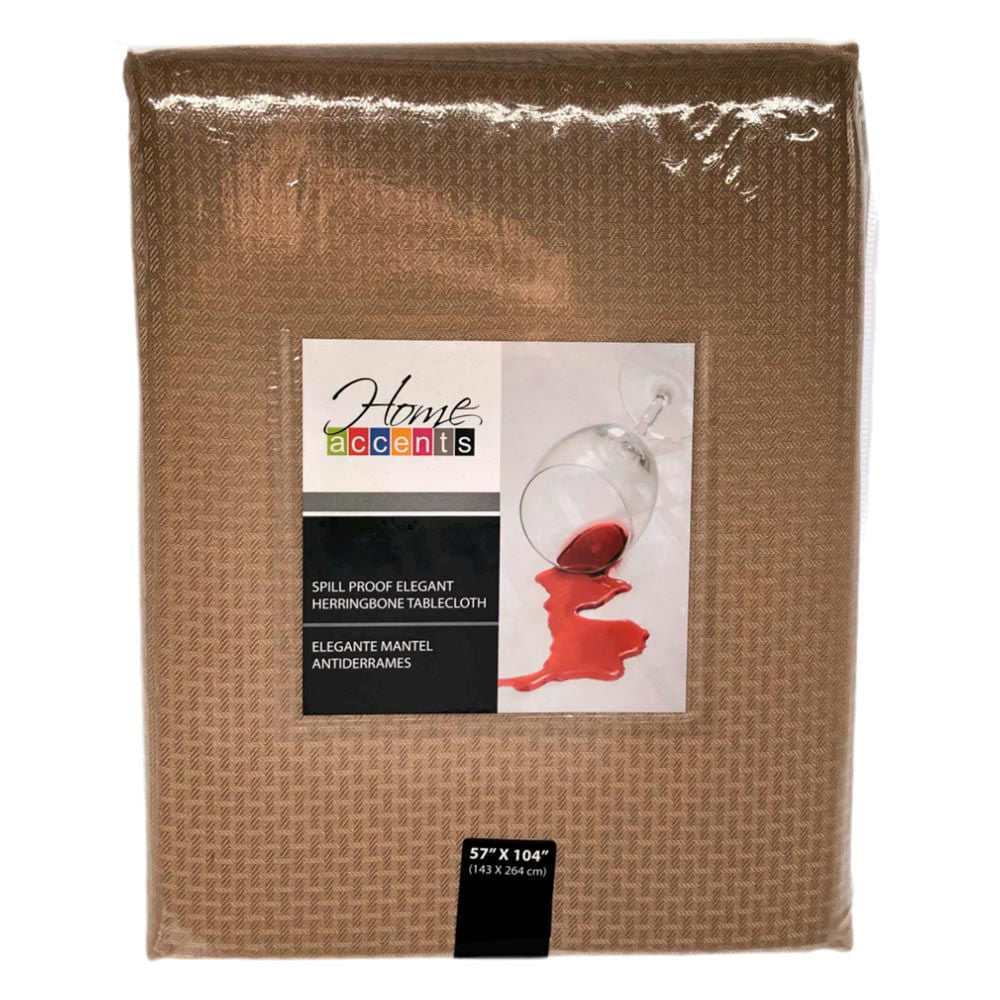 Mantel Para Mesa Home Accents 57" x 90" - Blanco