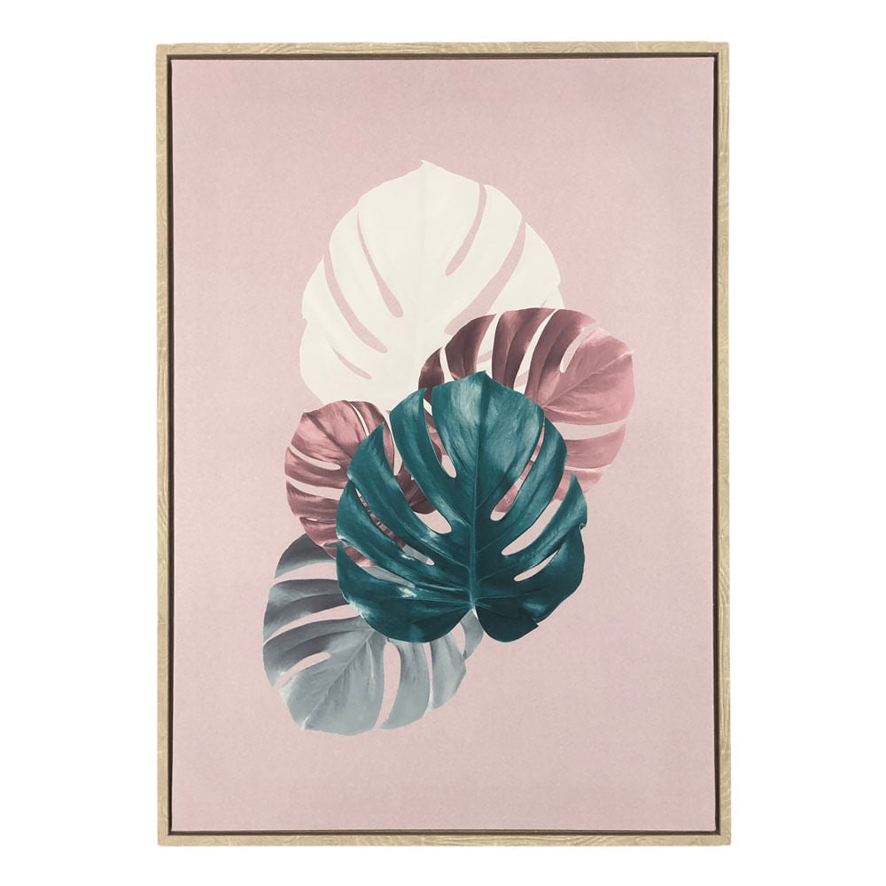 Cuadro Decorativo Concepts 50 cm x 70 cm x 4 cm - Rosa claro